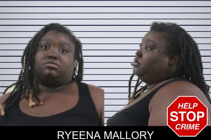 Ryeena Mallory mugshot