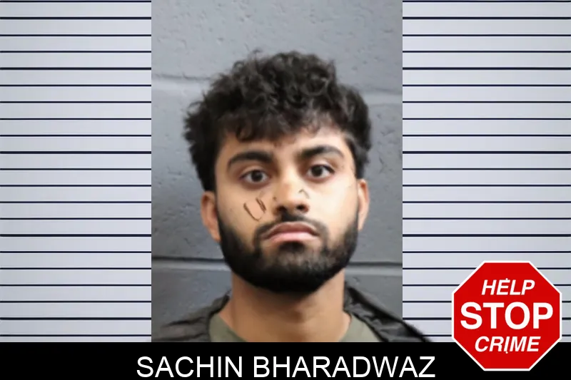 Sachin Bharadwaz mugshot