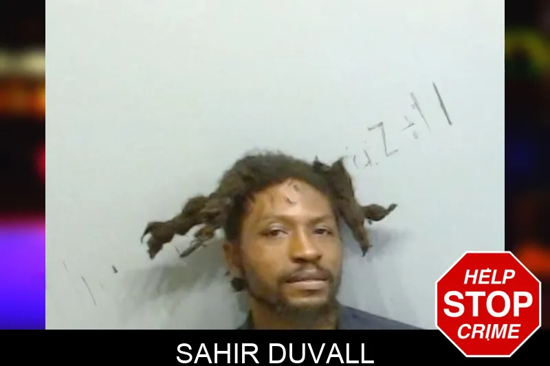Sahir Duvall mugshot