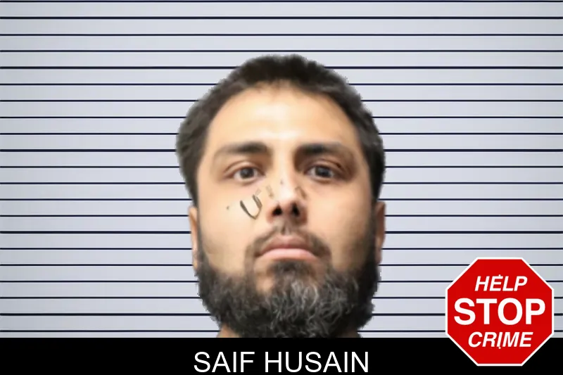 Saif Husain mugshot