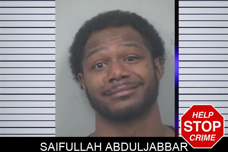 Saifullah Abduljabbar mugshot