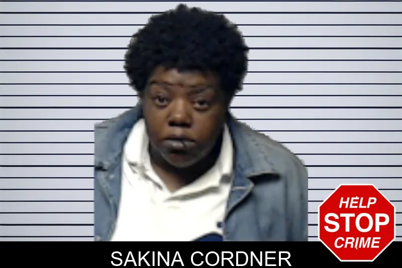 Sakina Cordner mugshot
