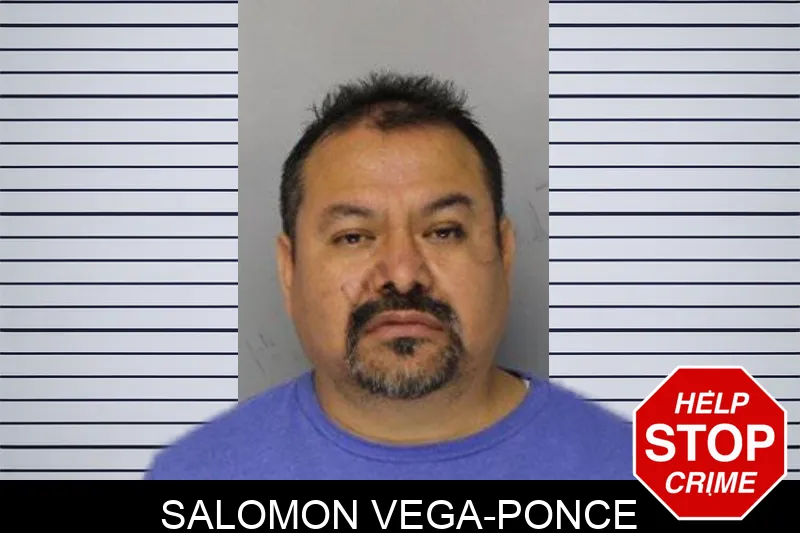 Salomon Vega-Ponce mugshot