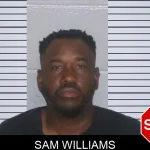 Sam Williams mugshot