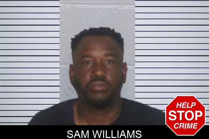 Sam Williams mugshot