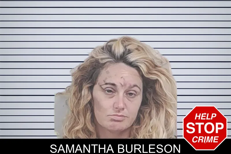 Samantha Burleson mugshot