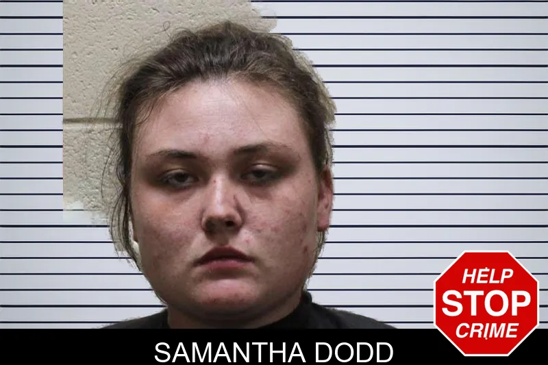 Samantha Dodd mugshot