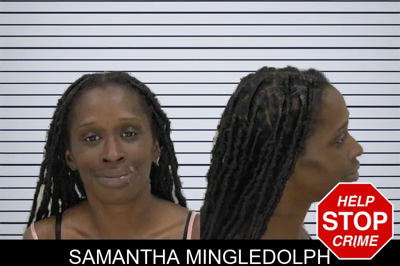Samantha Mingledolph mugshot