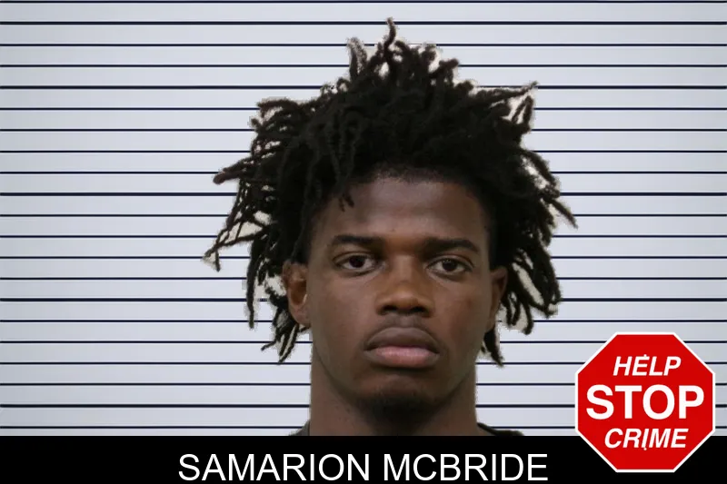 Samarion McBride mugshot
