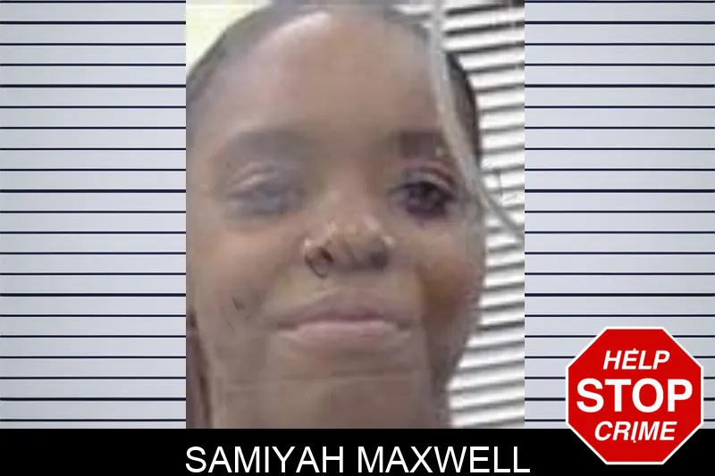 Samiyah Maxwell mugshot