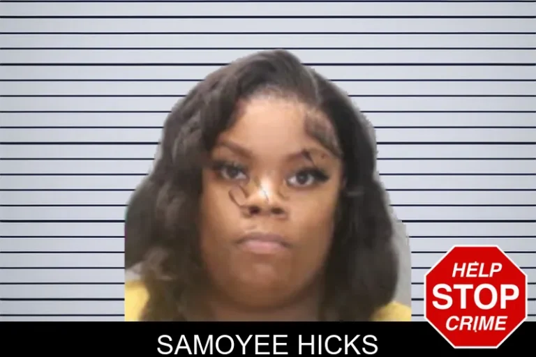 Samoyee Hicks mugshot – Muscogee County , Georgia Samoyee Hicks