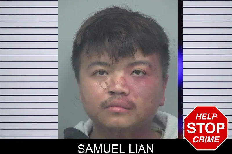 Samuel Lian mugshot
