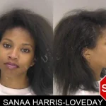 Sanaa Harris-Loveday mugshot