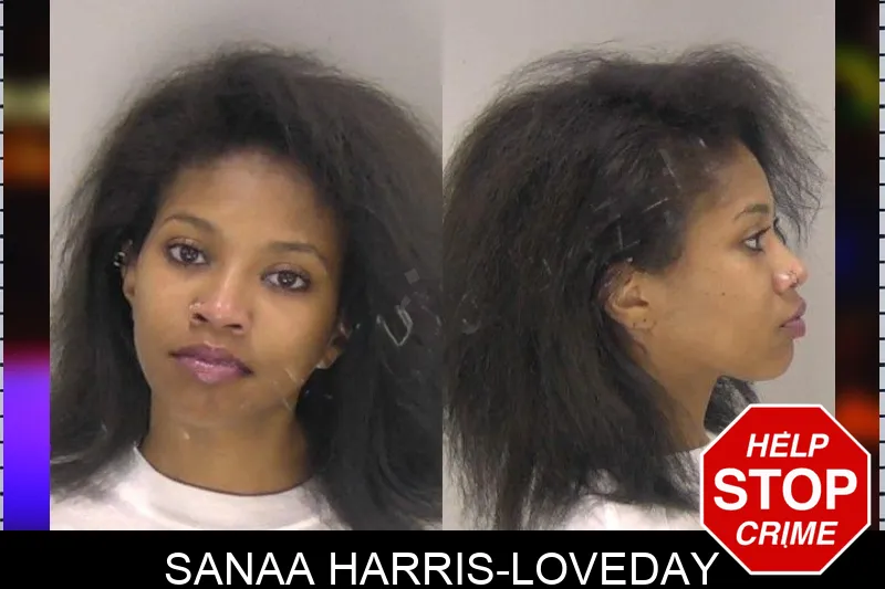 Sanaa Harris-Loveday mugshot