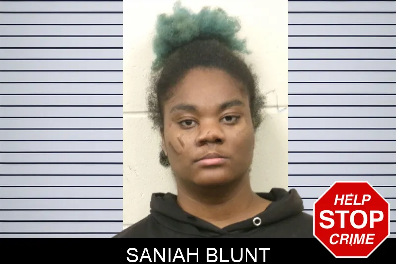Saniah Blunt mugshot