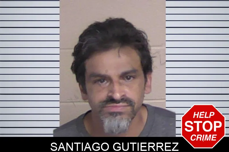 Santiago Gutierrez mugshot