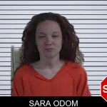 Sara Odom mugshot