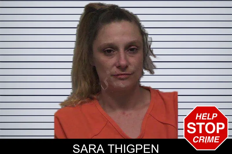 Sara Thigpen mugshot