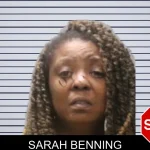 Sarah Benning mugshot
