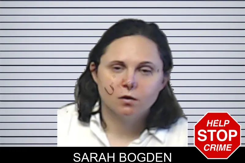 Sarah Bogden mugshot