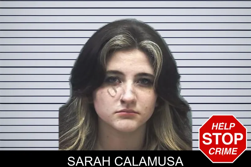 Sarah Calamusa mugshot