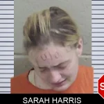 Sarah Harris mugshot