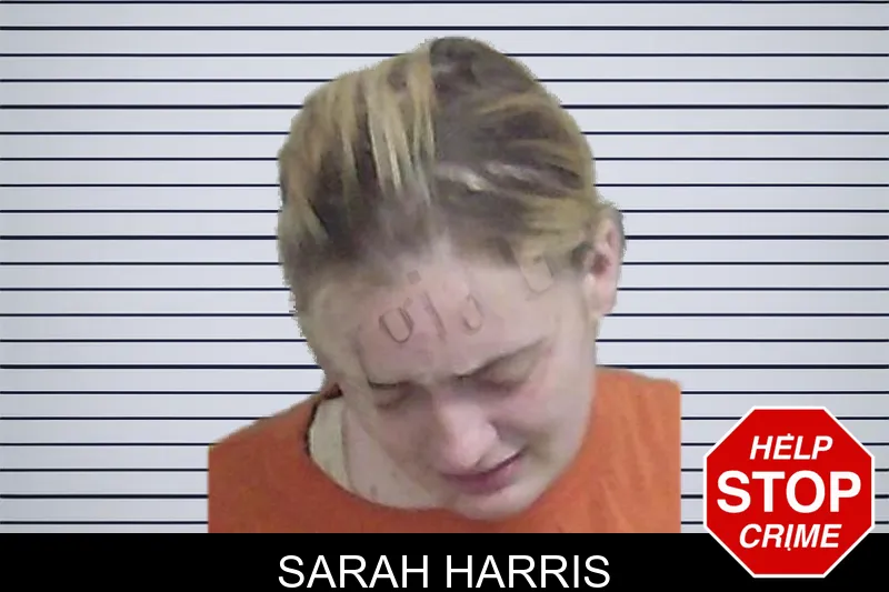 Sarah Harris mugshot