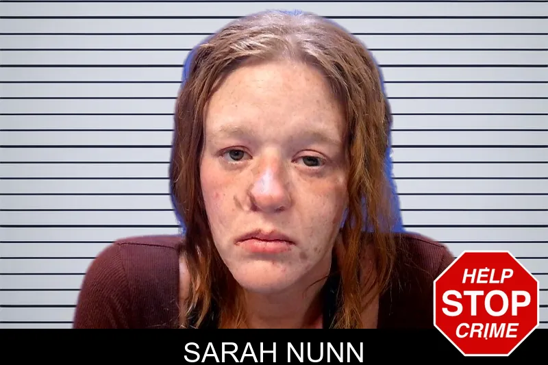 Sarah Nunn mugshot