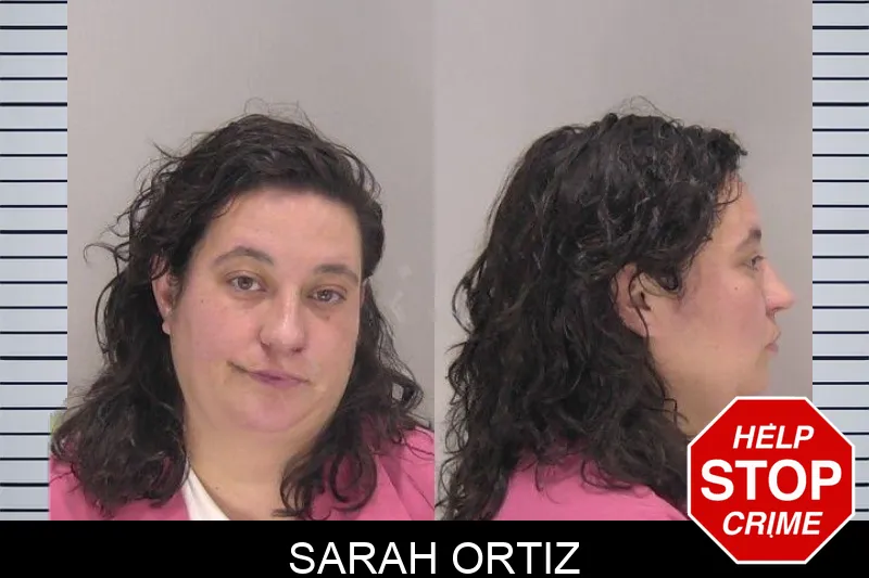 Sarah Ortiz mugshot
