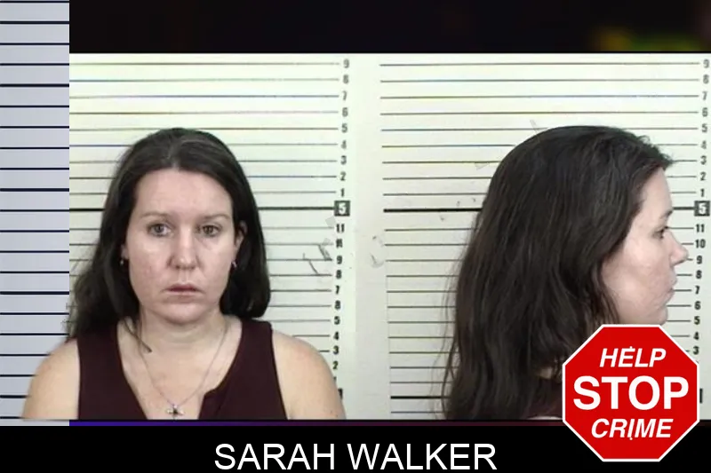 Sarah Walker mugshot