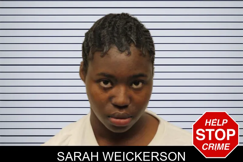 Sarah Weickerson mugshot