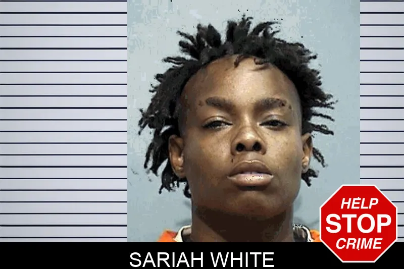 Sariah White mugshot