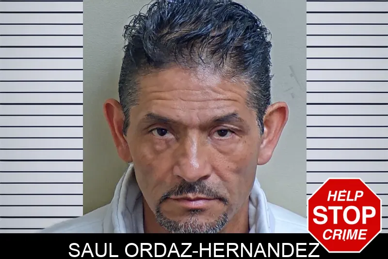 Saul Ordaz-Hernandez mugshot