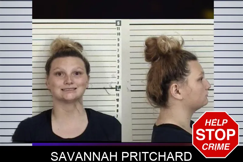 Savannah Pritchard mugshot