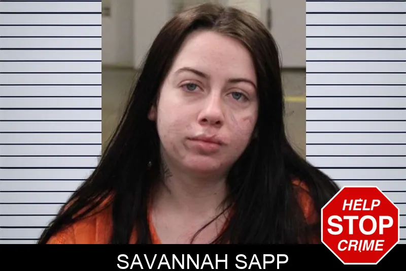 Savannah Sapp mugshot