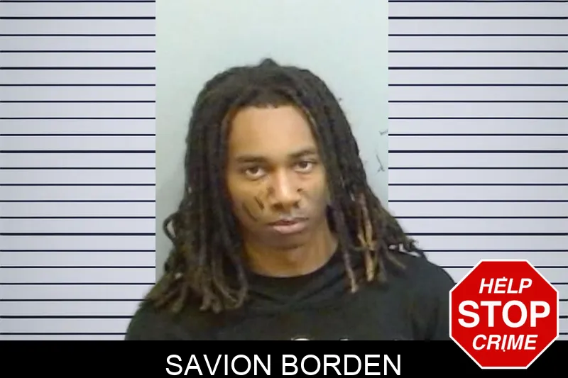 Savion Borden mugshot