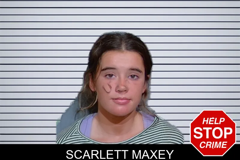 Scarlett Maxey mugshot