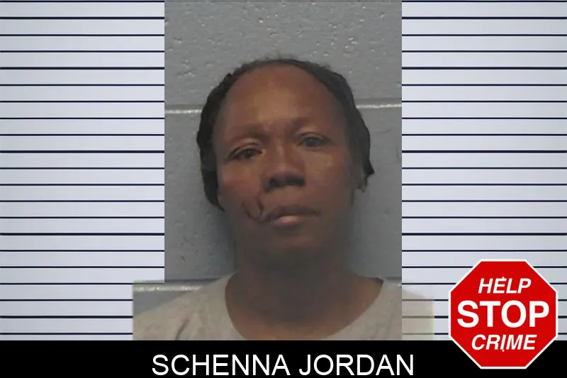 Schenna Jordan mugshot
