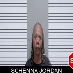 Schenna Jordan mugshot