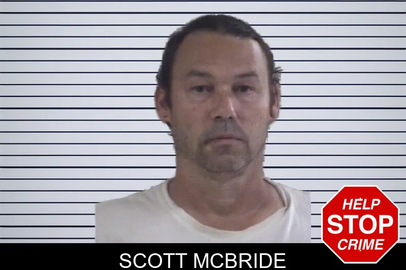 Scott McBride mugshot