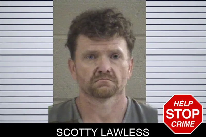 Scotty Lawless mugshot