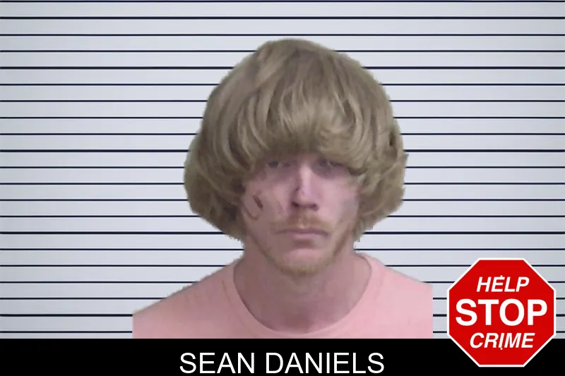 Sean Daniels mugshot