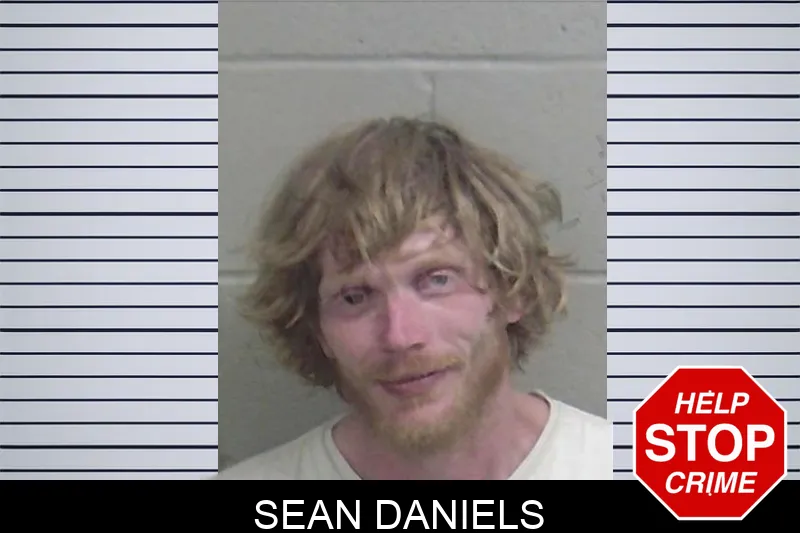 Sean Daniels mugshot