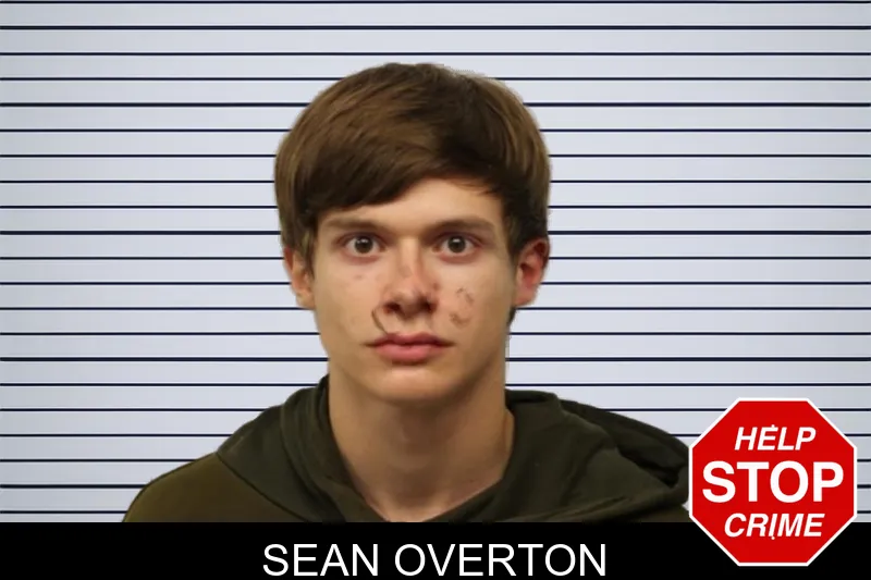 Sean Overton mugshot