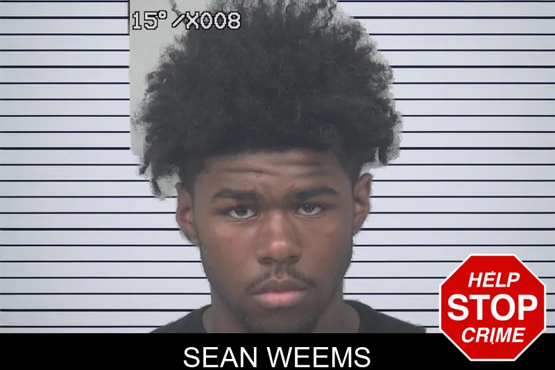 Sean Weems mugshot