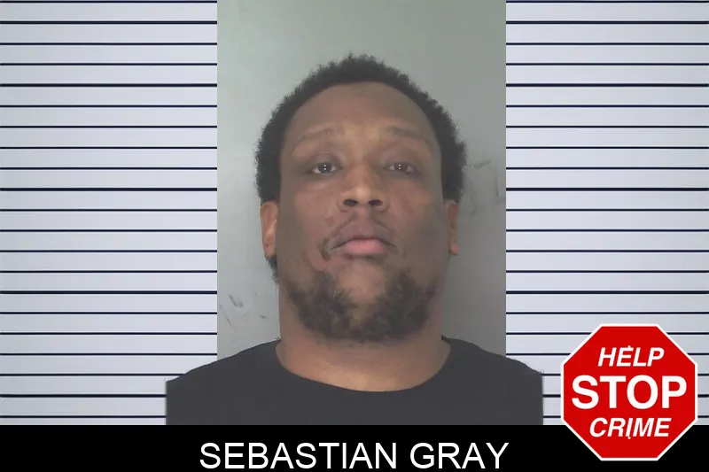 Sebastian Gray mugshot