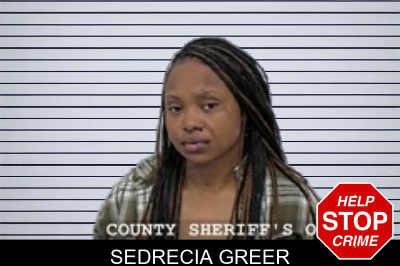 Sedrecia Greer mugshot