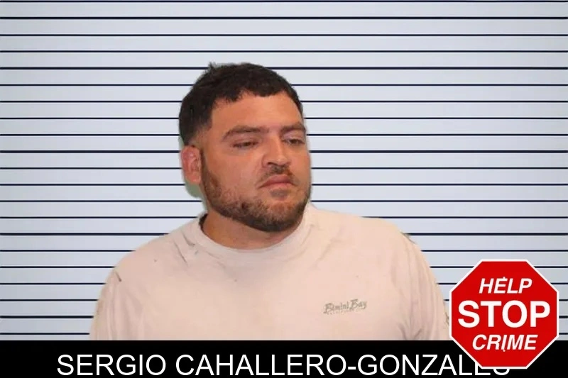 Sergio Cahallero-Gonzales mugshot