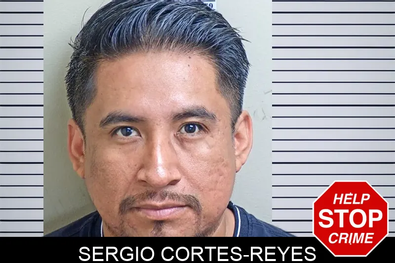 Sergio Cortes-Reyes mugshot