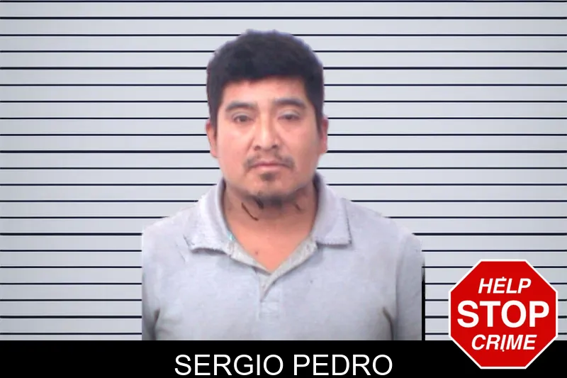 Sergio Pedro mugshot